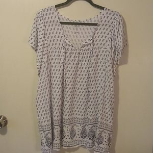 St. John's Bay short sleeve blouse